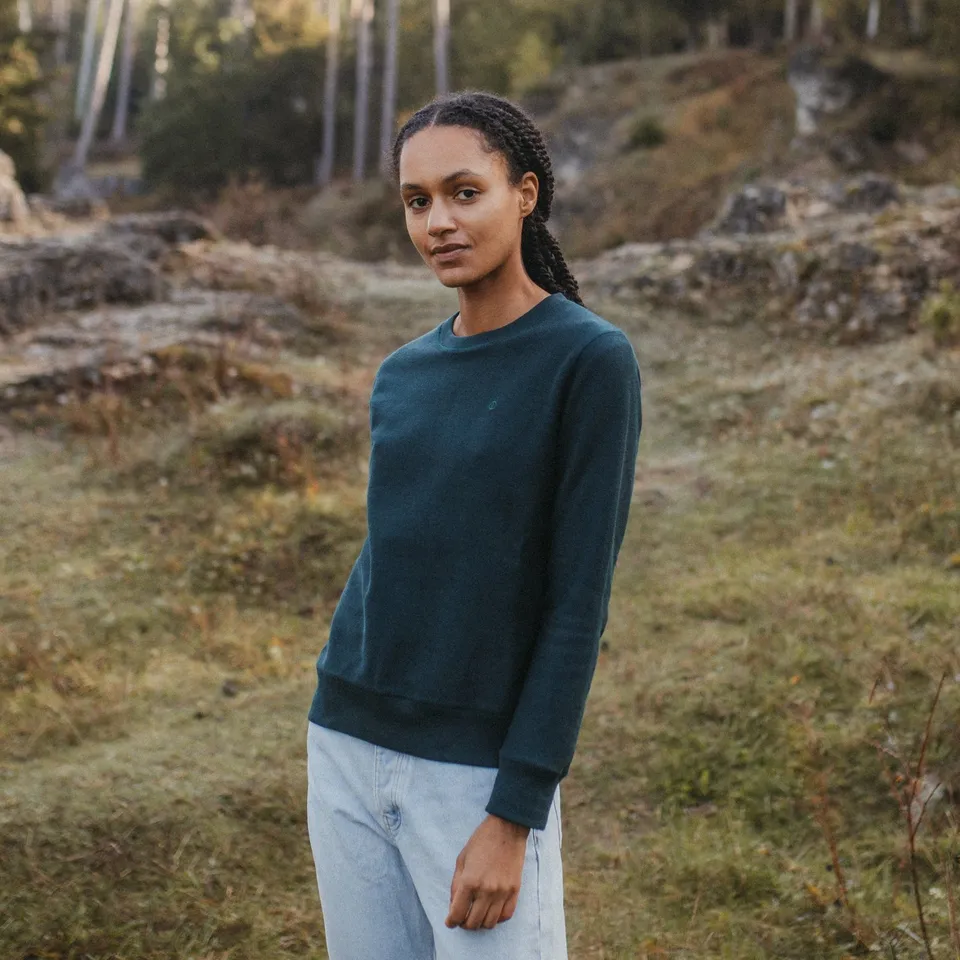 NORDLICHT Sanna Sweater Pullover Bio-Baumwolle Gr. M