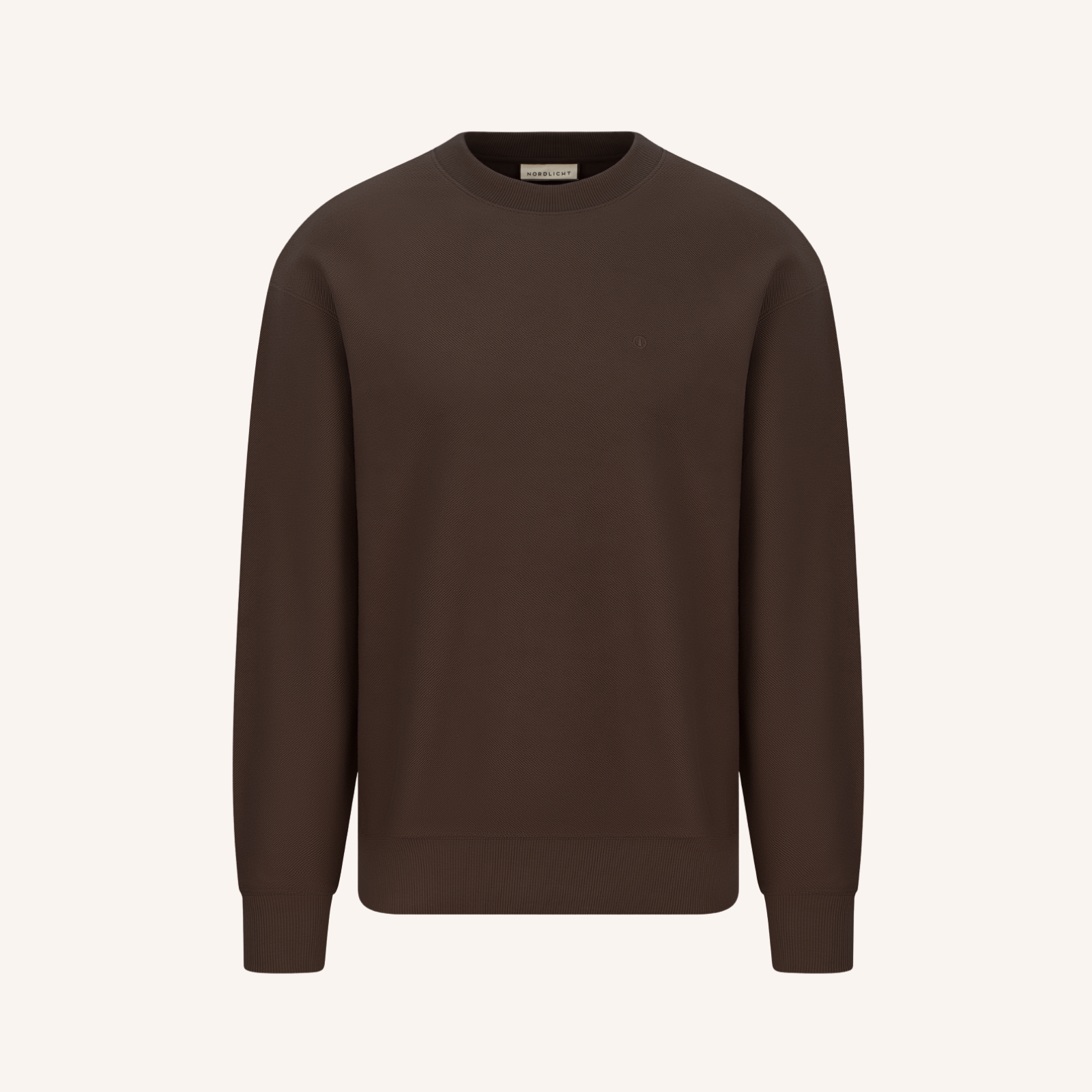 Nordlicht Nilas Sweater Herren Braun M Bio-Baumwolle