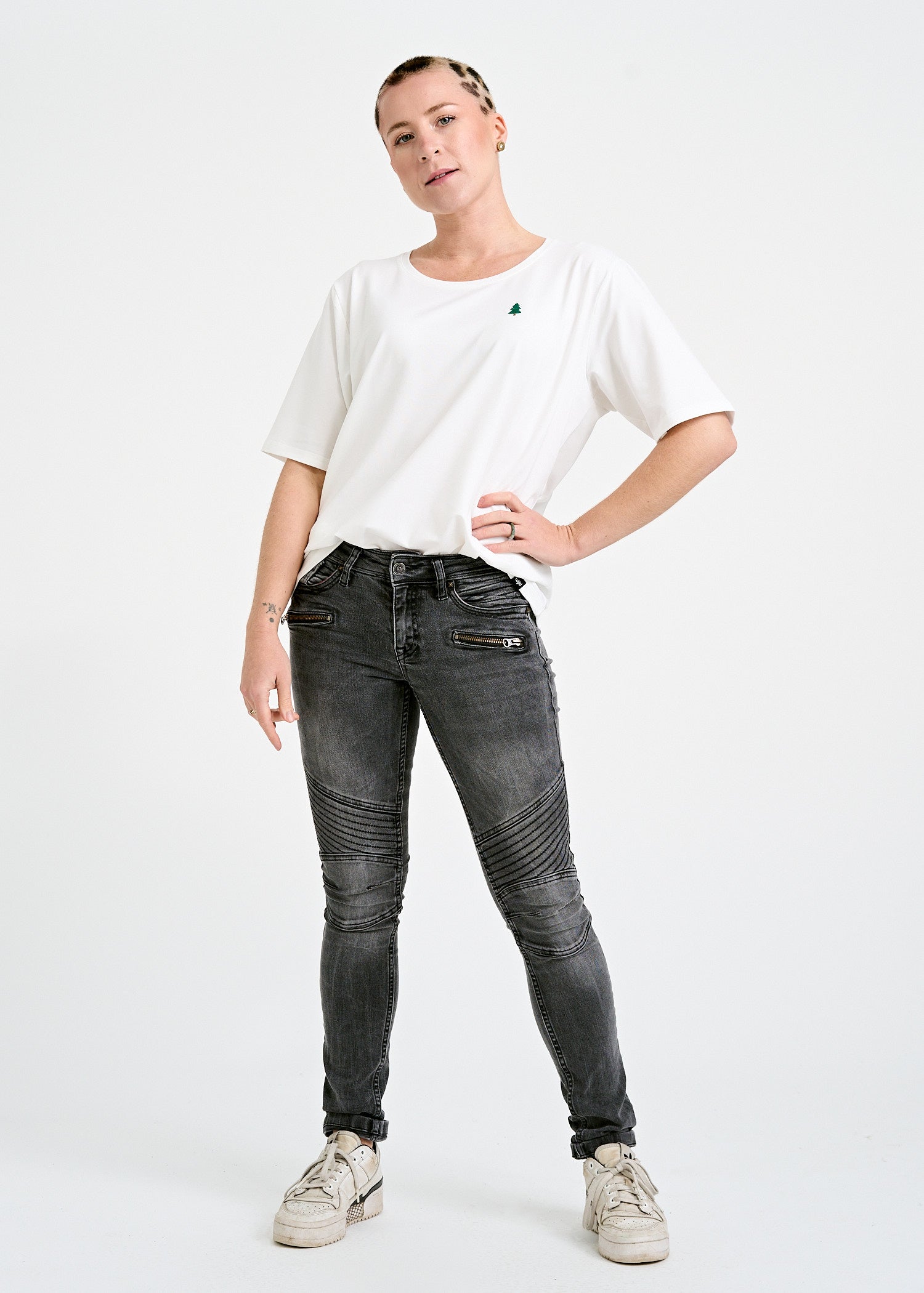 Wijld Woodshirt Tilda Evergreen Damen T-Shirt Holz