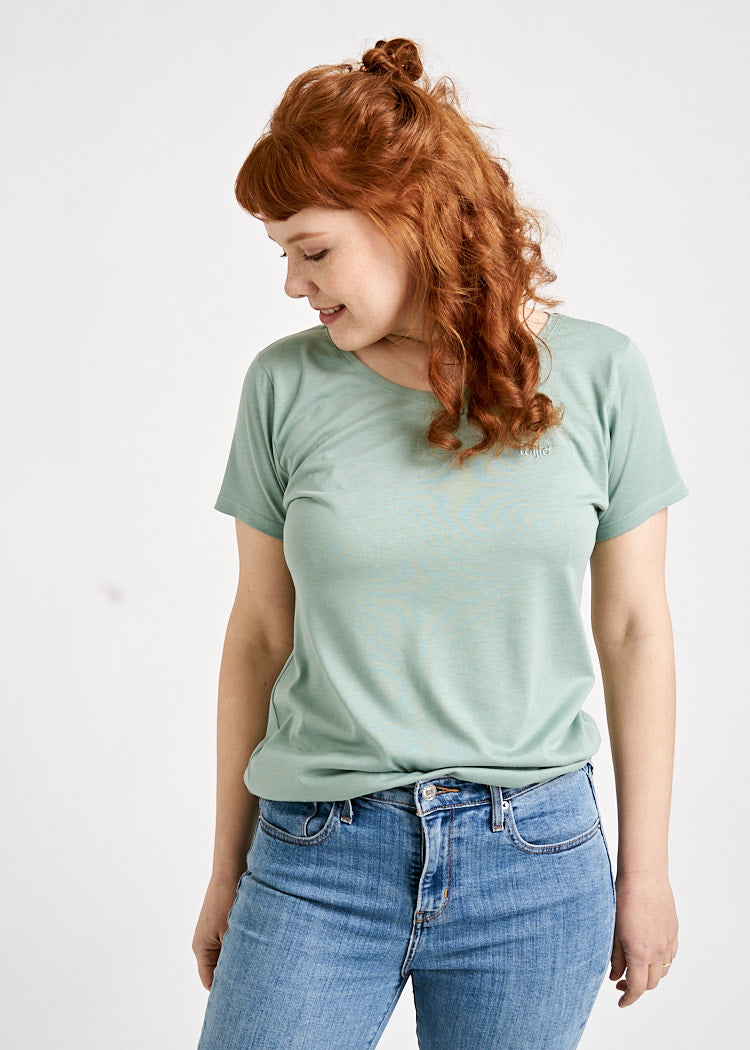 Wijld Sarah WoodShirt Damen Green Bay Lyocell