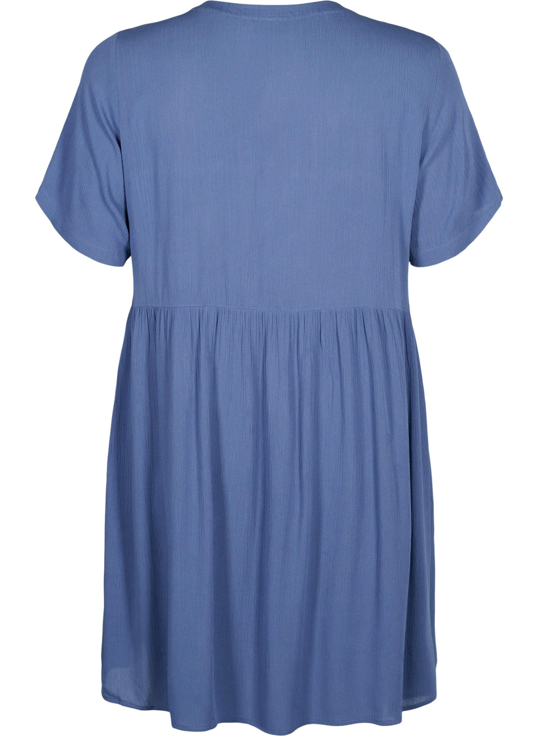 Zizzi A-Linie Kleid Damen Ecovero Viskose Gr.42-60