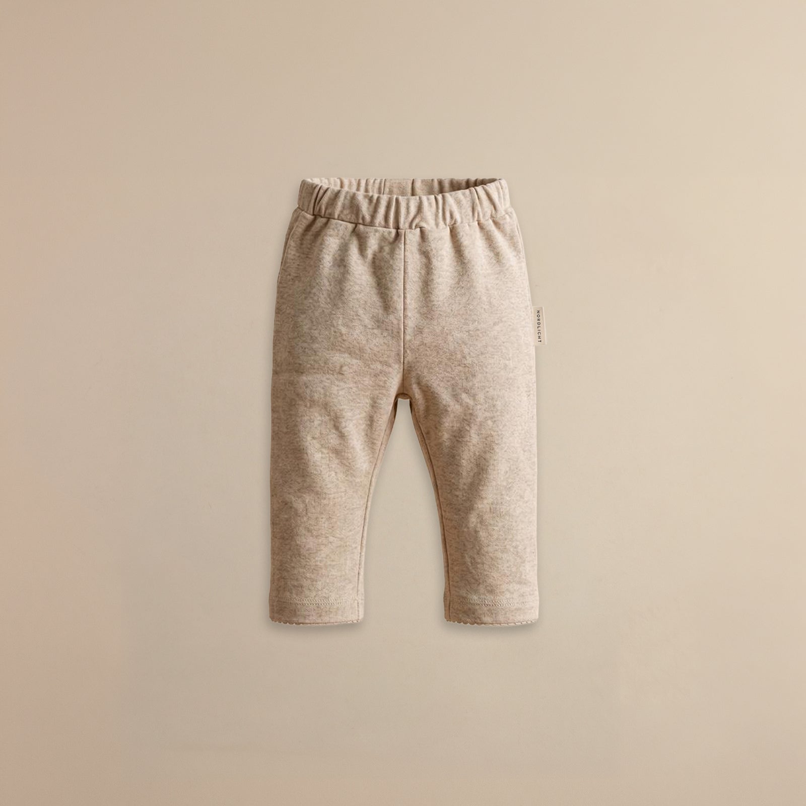 NORDLICHT Eli Jersey Hose Kinder 50/56 Bio-Baumwolle Natur