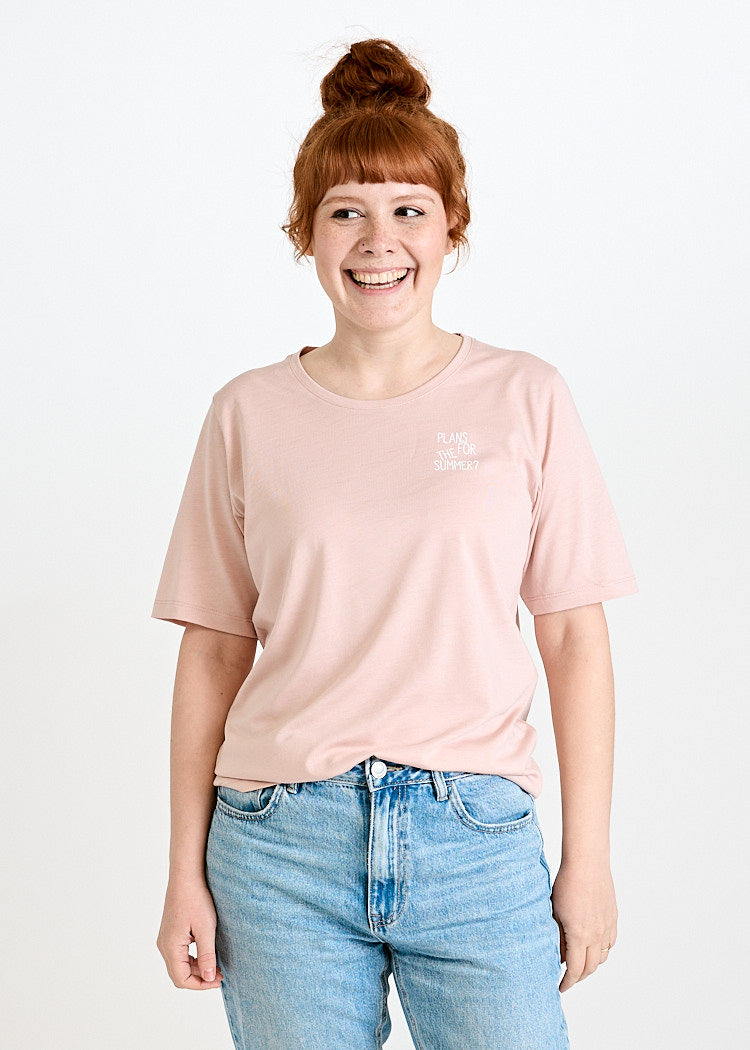 Wijld Tilda Plans for Summer T-Shirt Damen Print Relaxed Slim