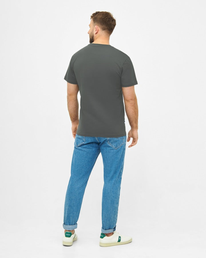 NIKIN TreeShirt Plain T-Shirt Ash Green Bio-Baumwolle