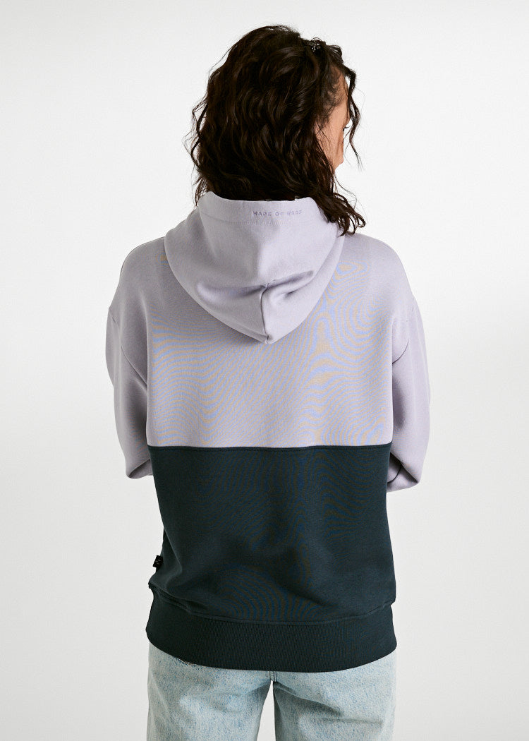 Wijld Ilsa Damen Hoodie Lavenda Carbon Colorblock