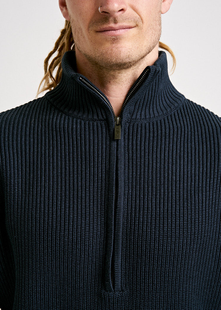 Wijld Troyer Carbon Herren Strickpullover Holzfaser