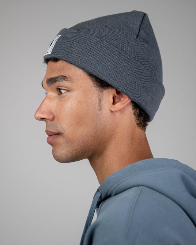 NIKIN Treeanie Classic Mütze Steel Blue Baumwolle