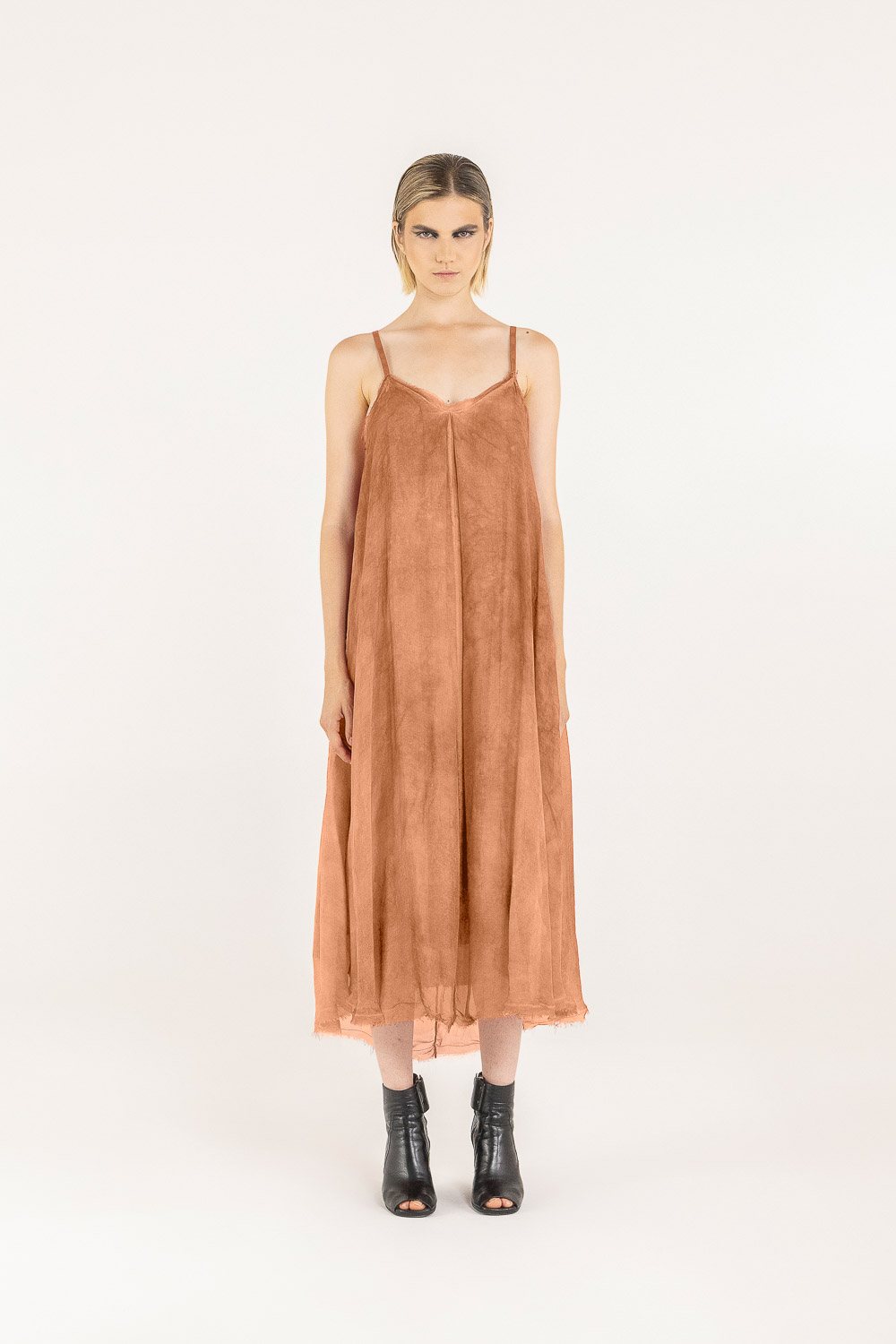 Sanctamuerte Abiti Sottoveste Slipkleid Viskose