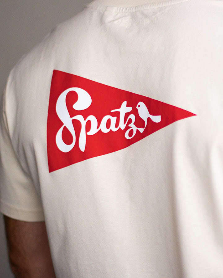NIKIN TreeShirt Spatz T-Shirt Chalk beige Bio-Baumwolle