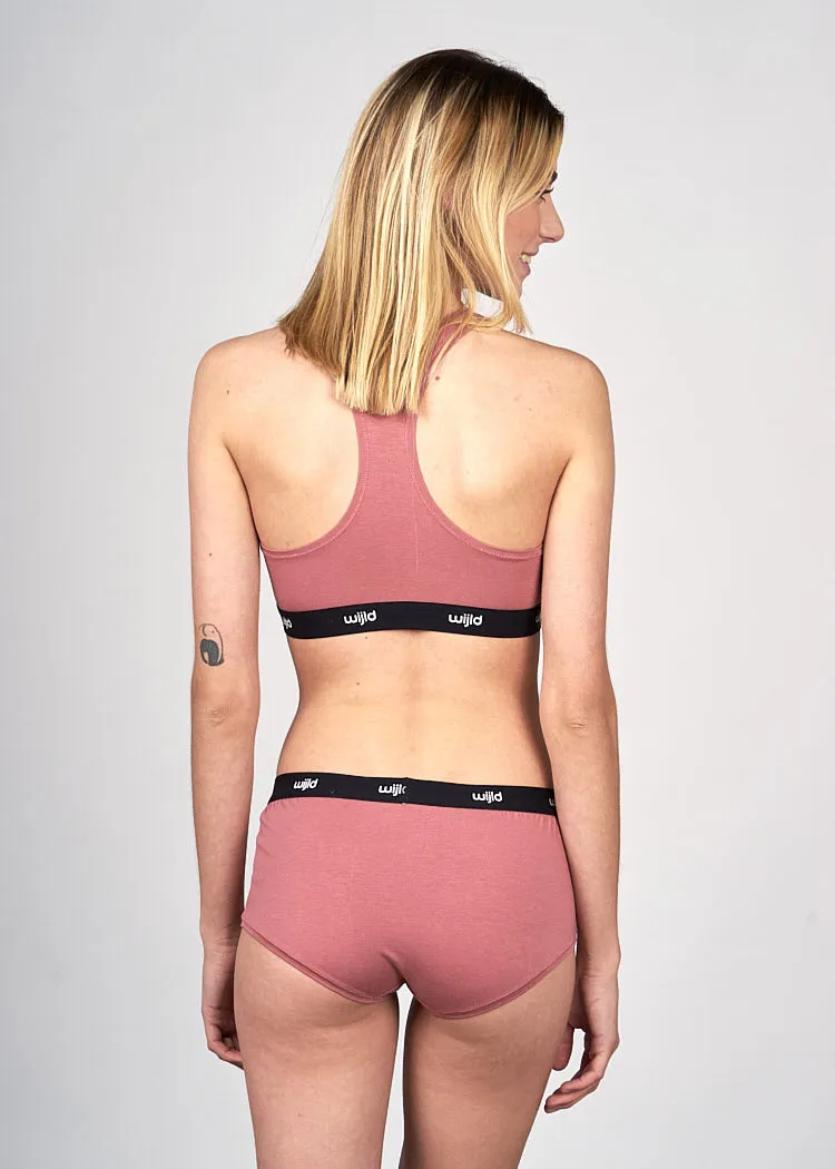 Wijld Hipster Rosewood Damen Slip Lyocell Elasthan