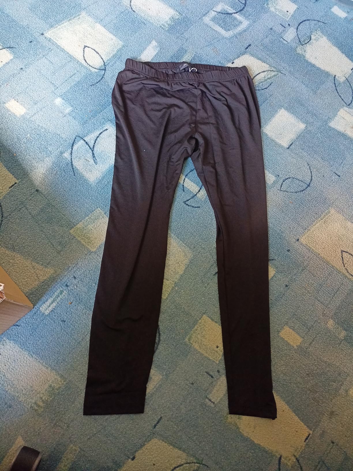 Zizzi Leggings Damen 2 Paar Basic Stretch Schwarz