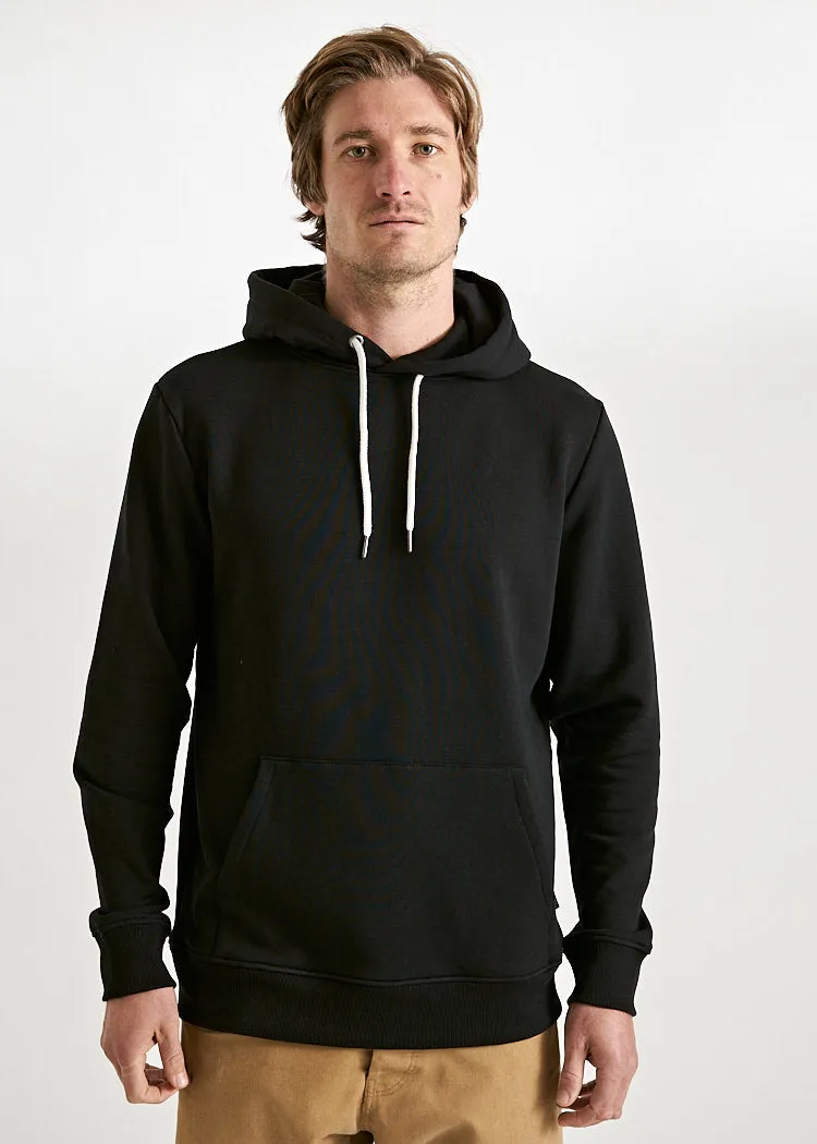 Wijld Andy Herren Hoodie Schwarz Bio-Baumwolle Gr. L