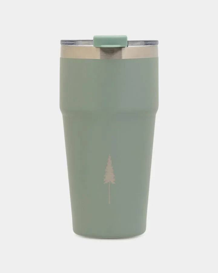 NIKIN TreeMug Outdoor Thermobecher Türkis 500ml Edelstahl