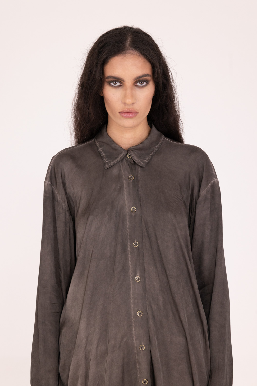Sanctamuerte Camicie Camicia Over Bluse Viskose Oversize