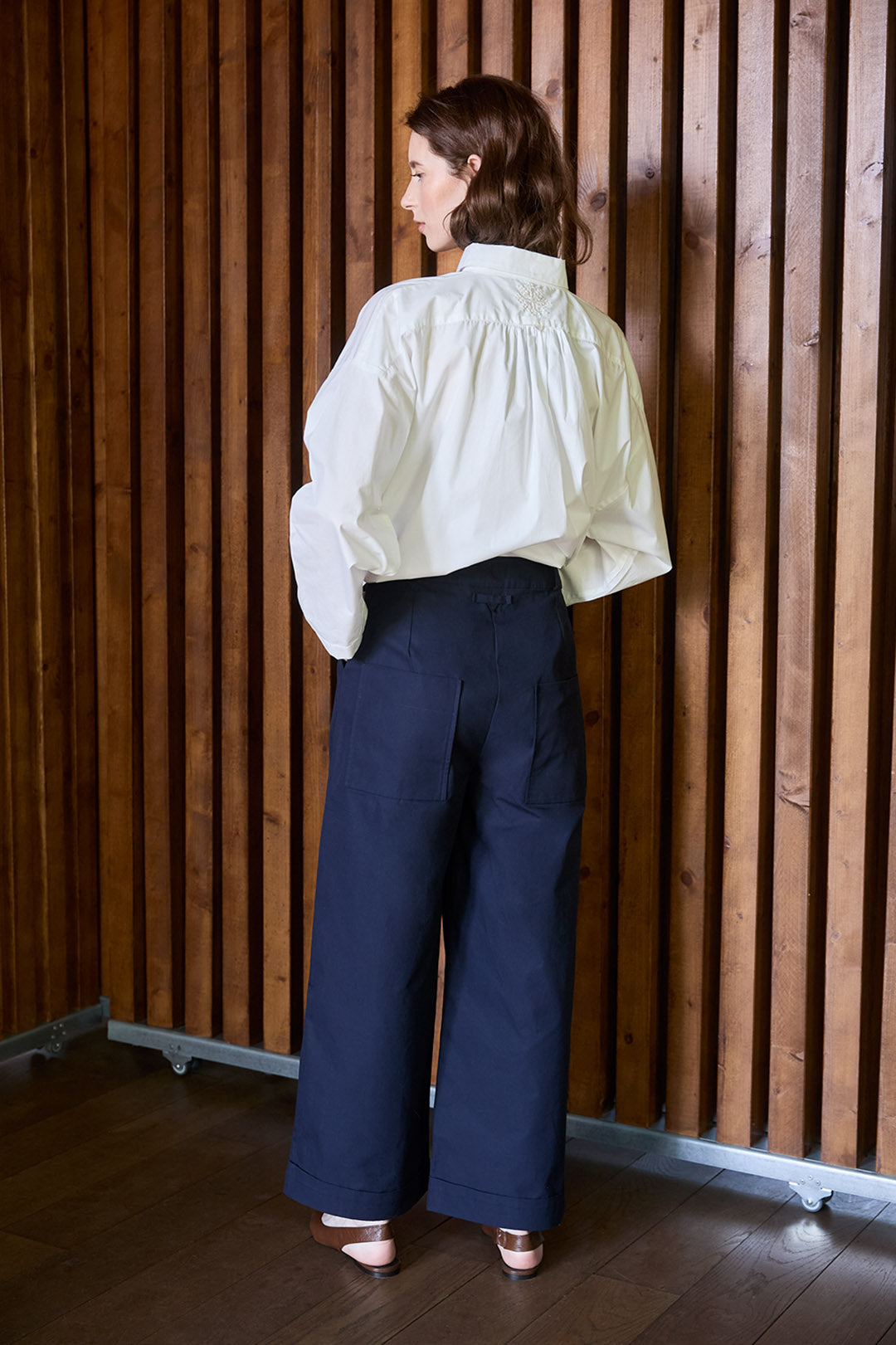 Christiane Strobel MARICO Bundfaltenhose Bio-Baumwolle