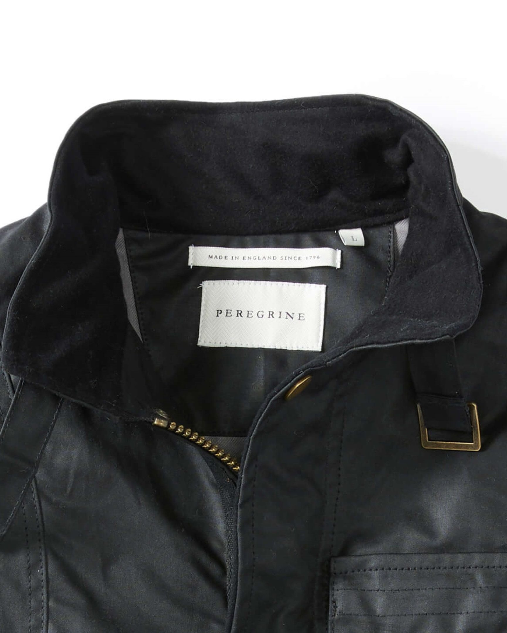 Peregrine Bexley Neck Strap Braun Wachsbaumwolle