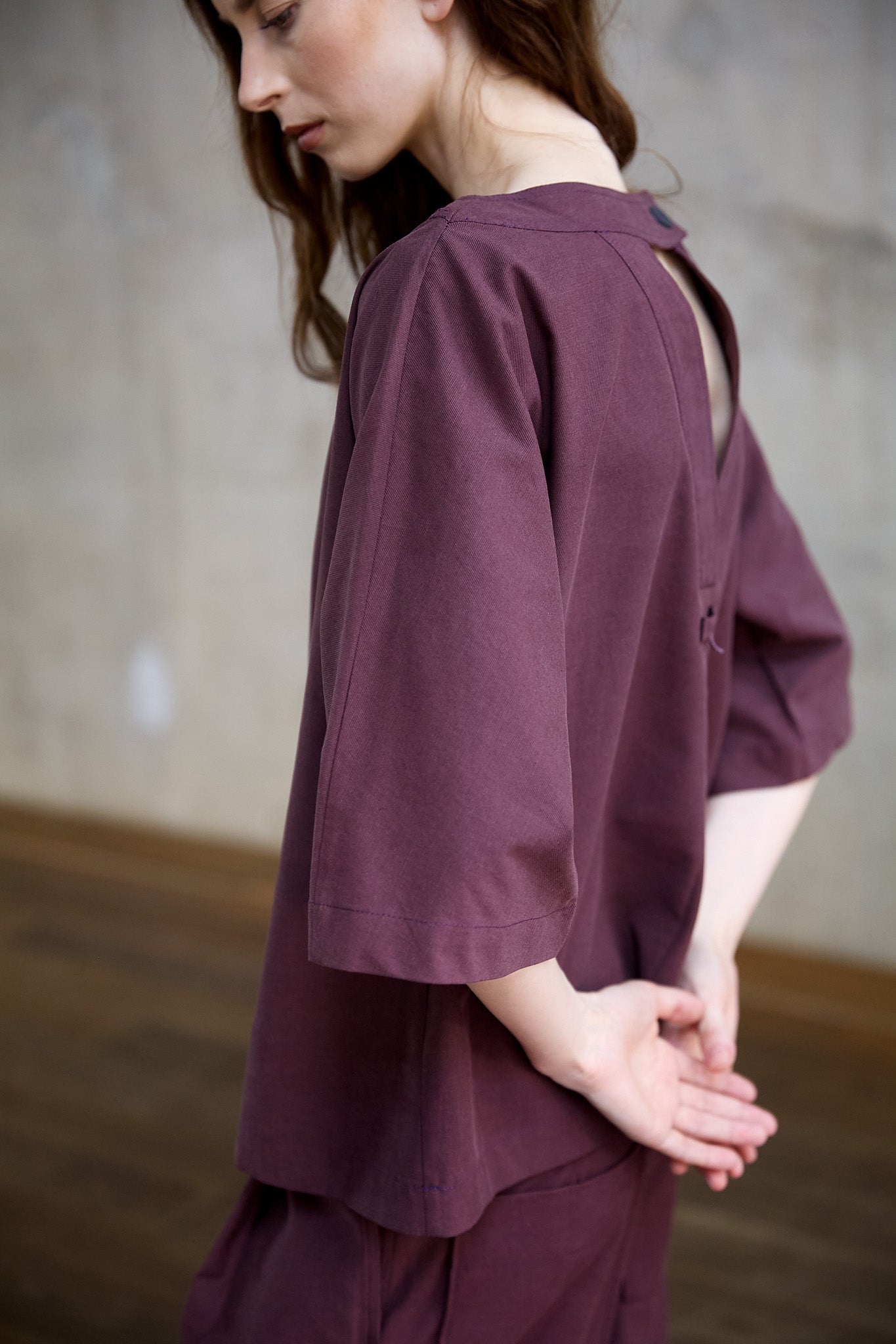 Christiane Strobel CORA Shirt-Bluse Lyocell Weit Gr. S