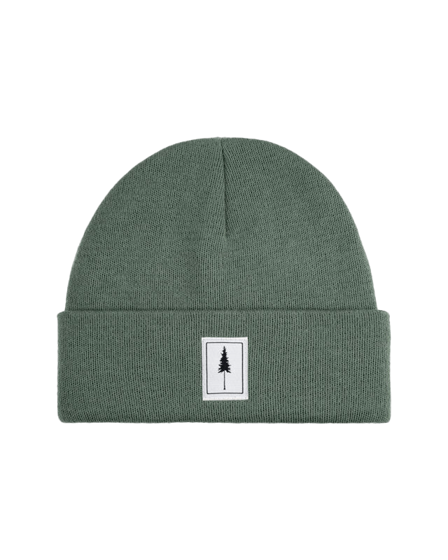 NIKIN Treeanie Classic Sage Beanie grün Polylana