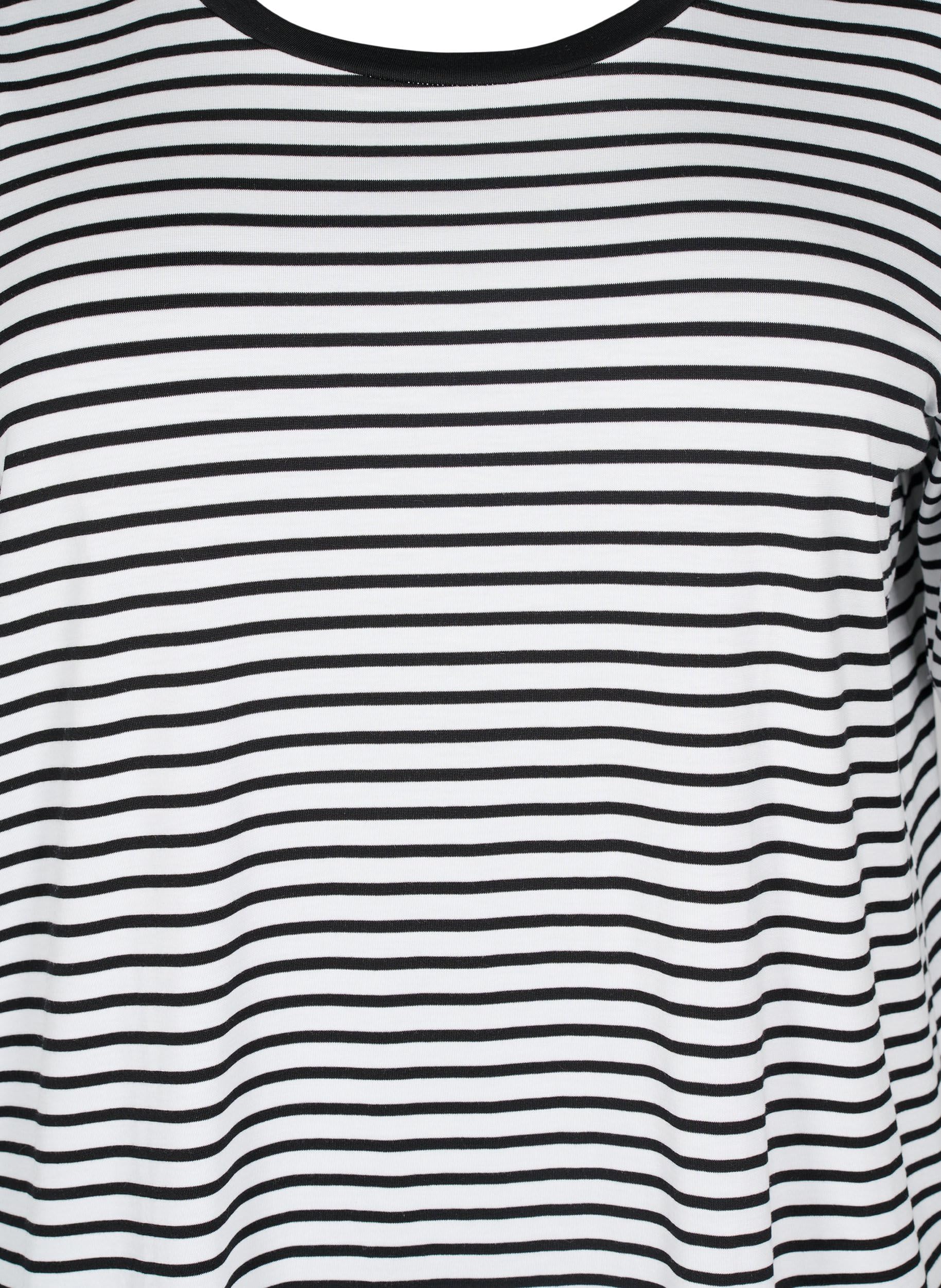 Zizzi T-Shirt Damen Rundhals Modal Print Große Größen