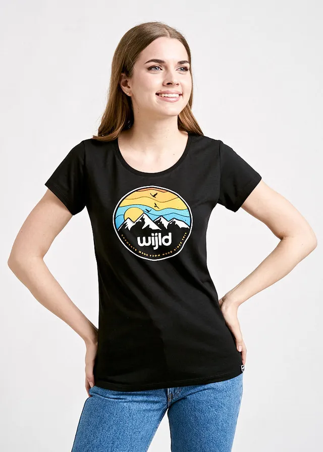 Wijld Sarah Summit Circle Damen T-Shirt Relaxed Slim