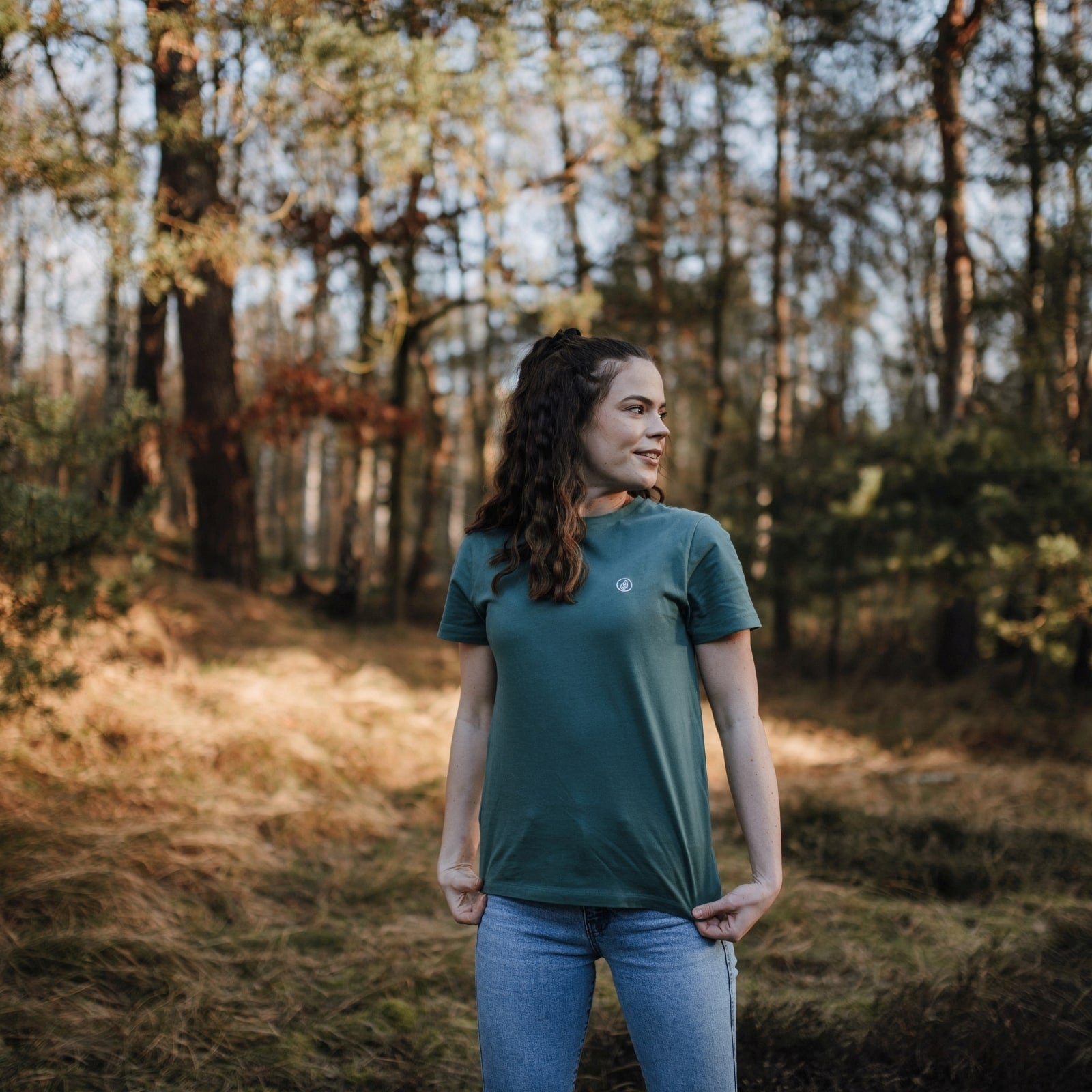 Nordlicht Alva Nature Rundhals T-Shirt Bio-Baumwolle