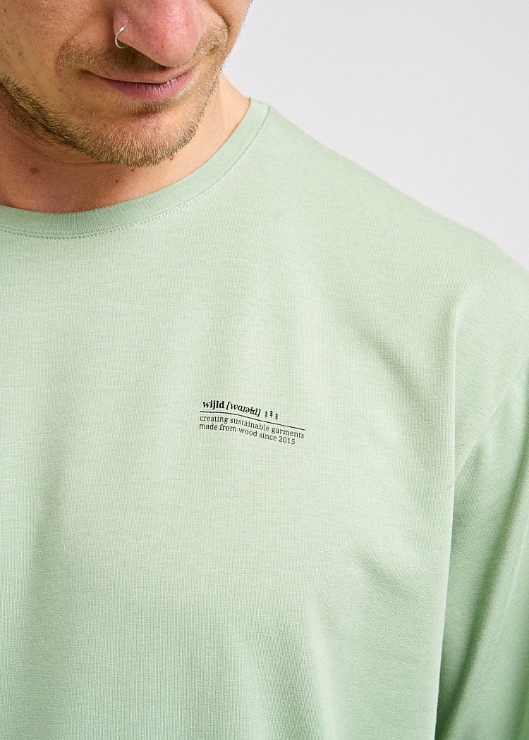 Wijld Woodshirt Timo T-Shirt Herren Basil Lyocell