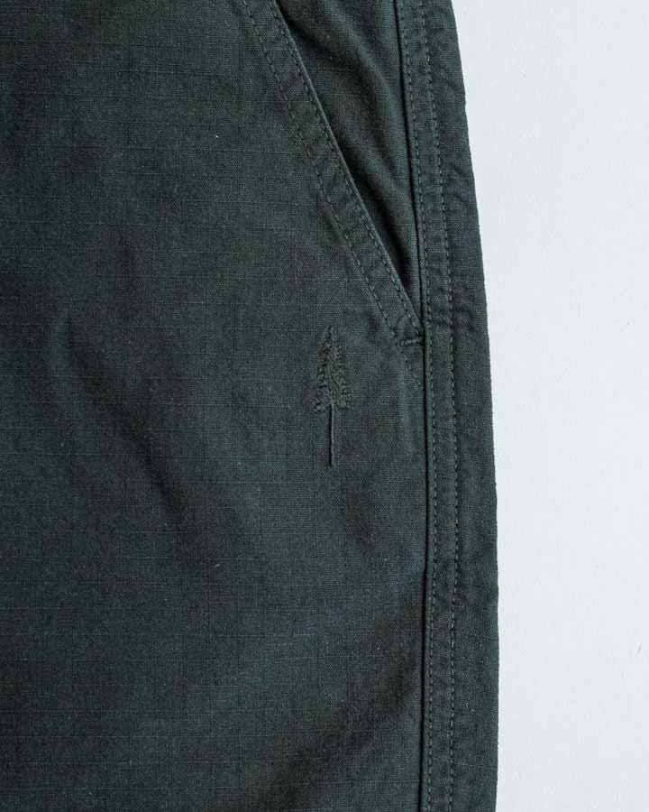 NIKIN TreeShorts Ripstop Shorts Deep Forest Bio-Baumwolle M