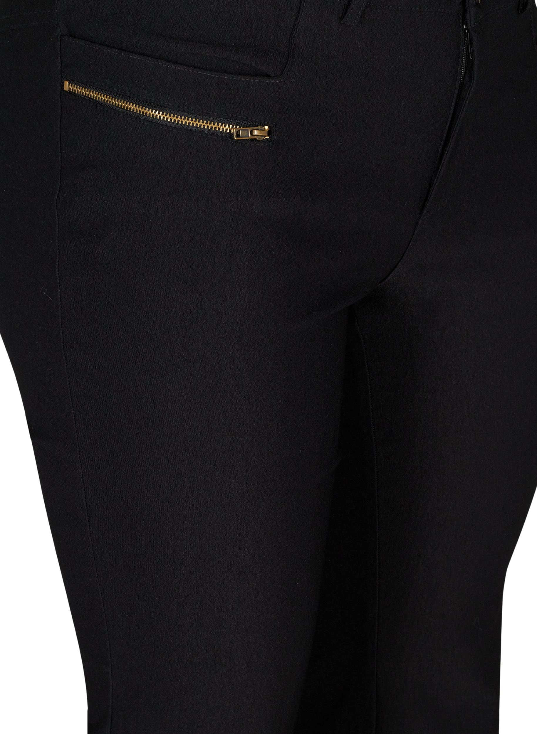 Zizzi Hose Bootcut Stretch Viskose Große Größen