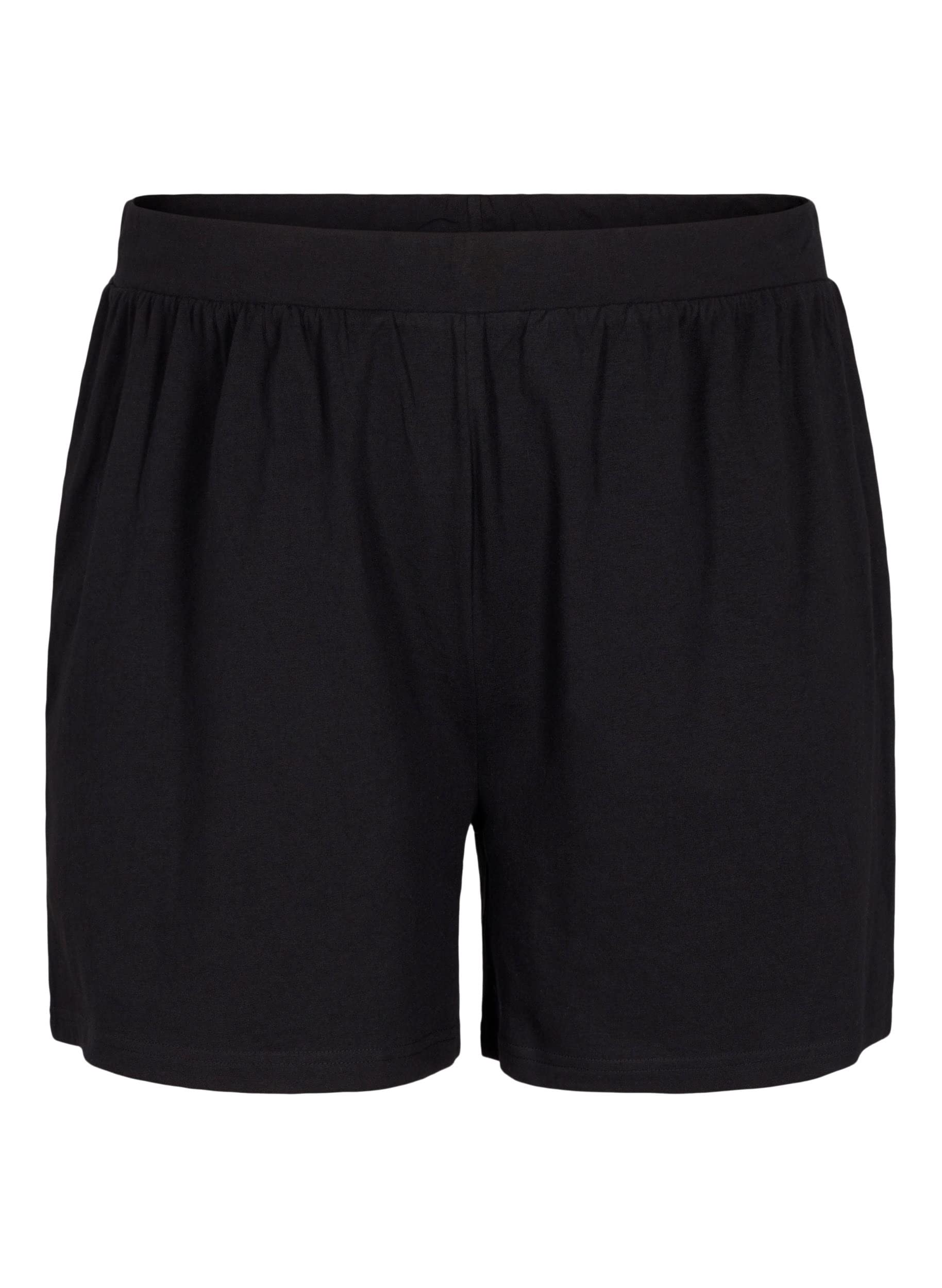 Zizzi Nightwear Pyjama Shorts Baumwolle Große Größen