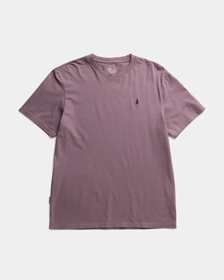 NIKIN TreeShirt Purple T-Shirt Bio-Baumwolle Regular