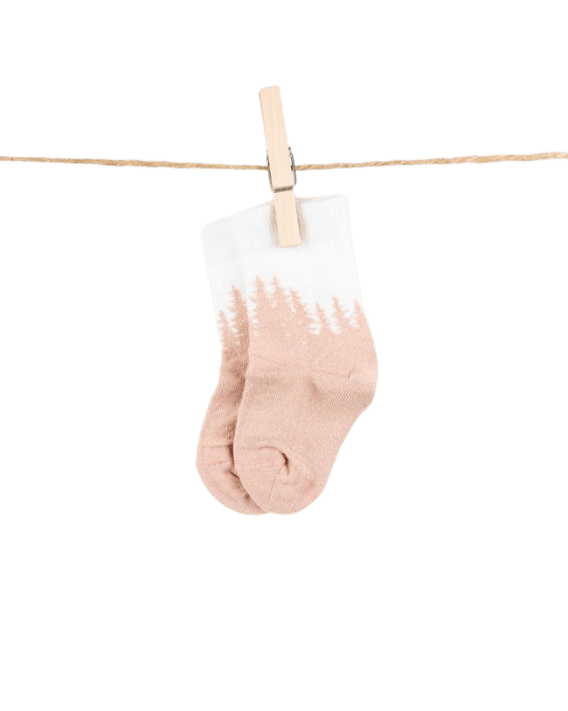 NIKIN TreeSocks Kids Forest Rose Socken 19-22 Bambus