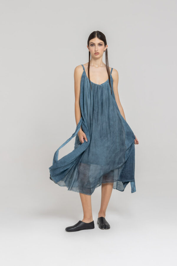 Sanctamuerte Abiti Abito Lungo Maxikleid lang