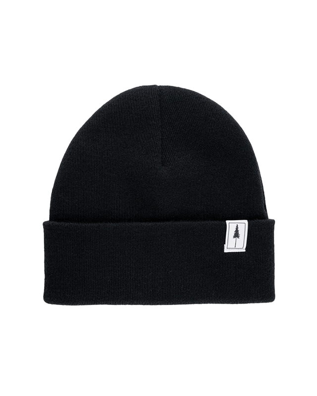 NIKIN Treeanie Mütze Schwarz Baumwolle Unisex Einheitsgröße