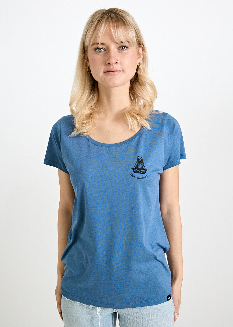 Wijld Woodshirt Lena Yoga Bear Damen T-Shirt Print