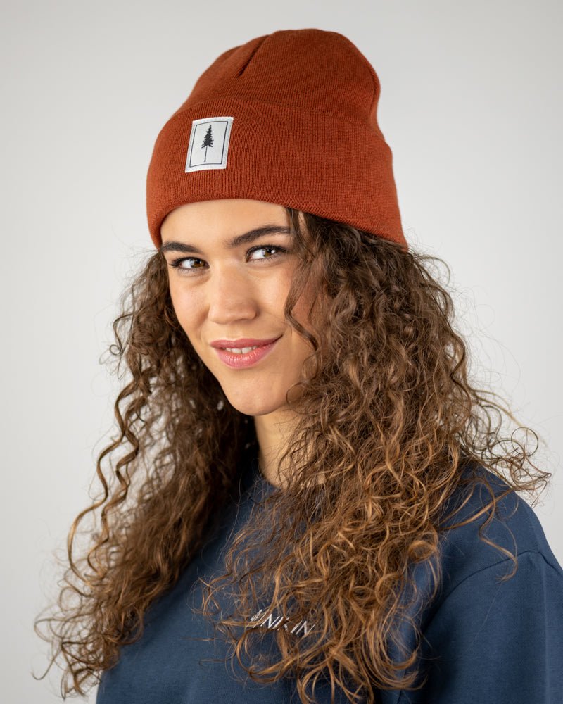 NIKIN Treeanie Classic Rust Mütze Baumwolle