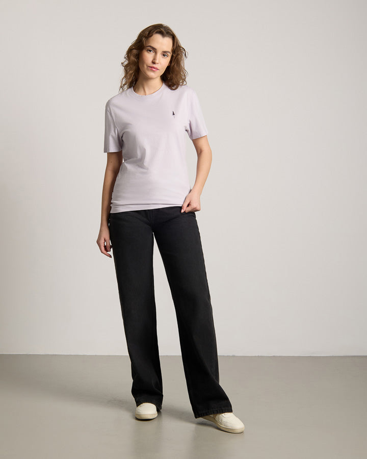NIKIN TreeShirt T-Shirt Lilac Bio-Baumwolle Pre-wash
