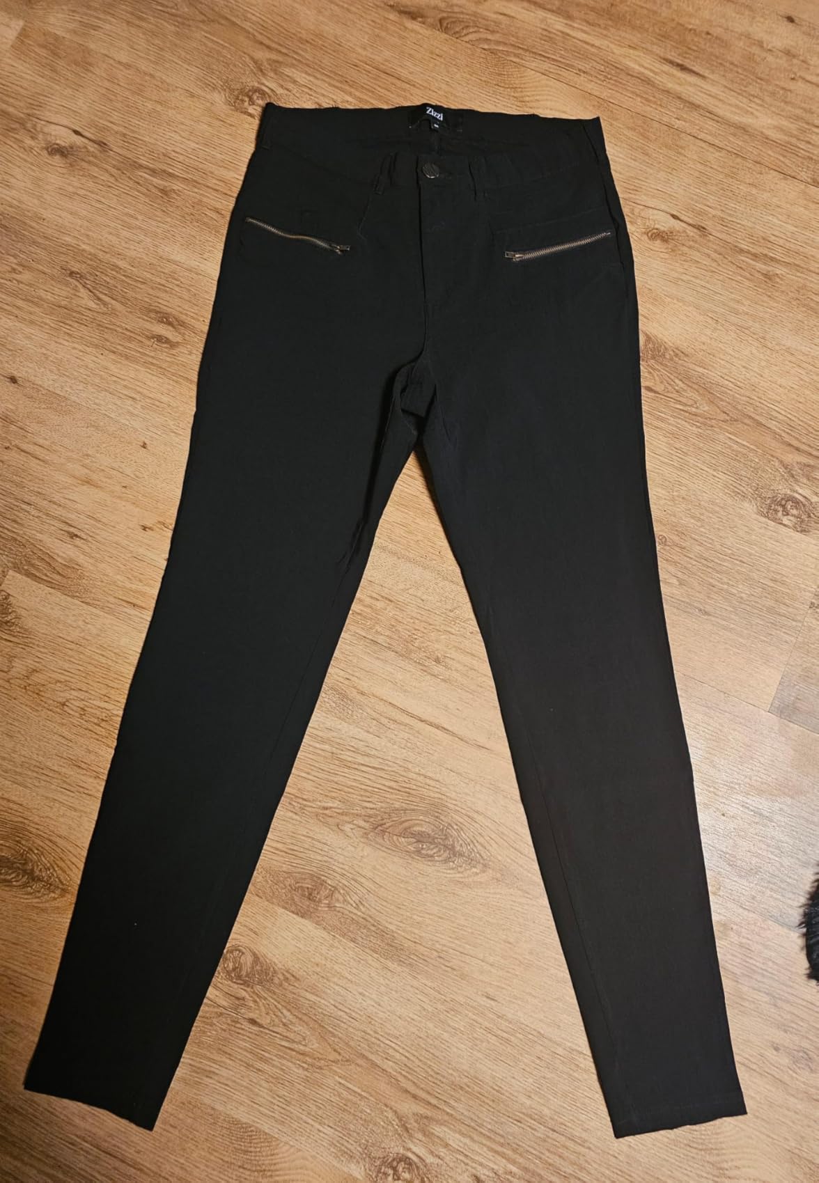 Zizzi Enganliegende Hose Viskosemischung Stretch
