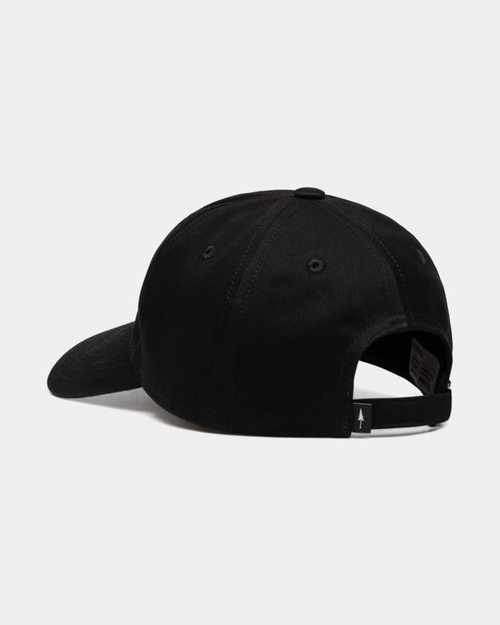 NIKIN TreeCap Dad Cap Black Bio-Baumwolle
