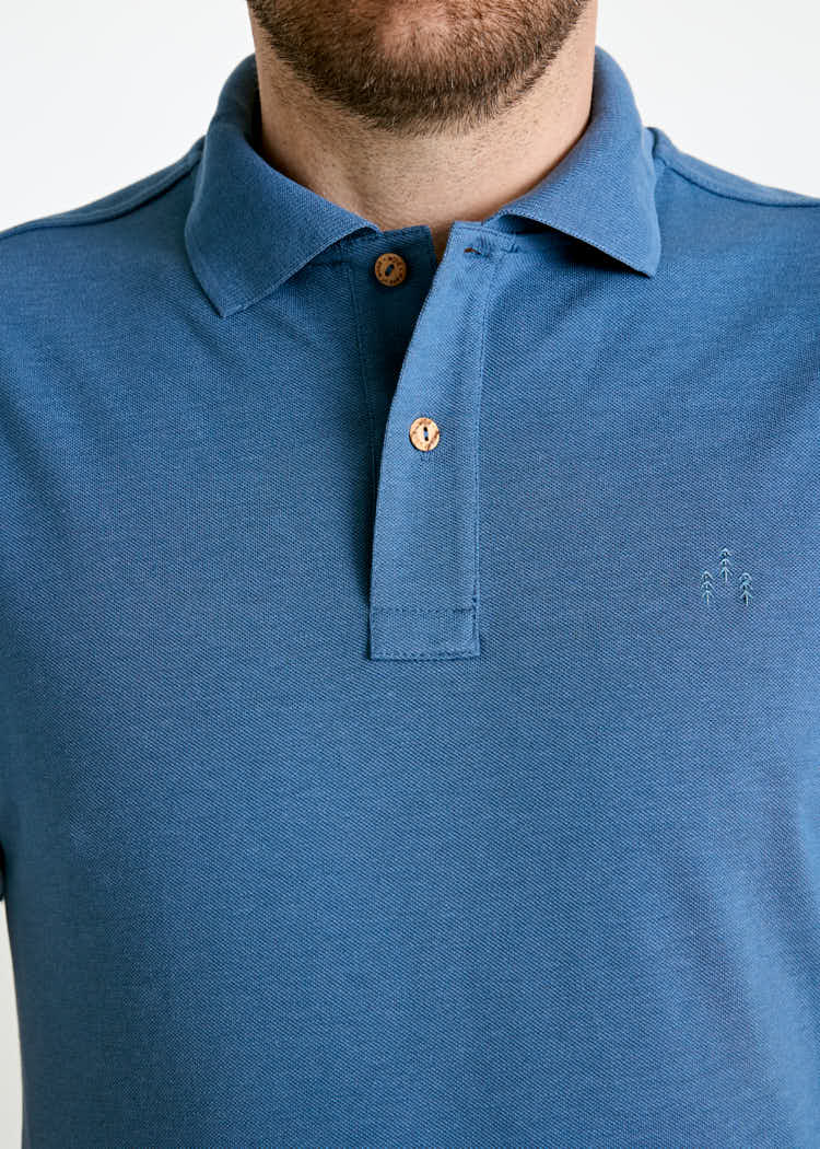 Wijld Paul Polo-Shirt Bijout Blue Slim Regular