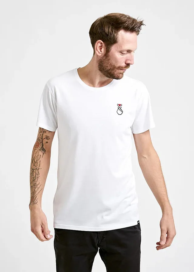 Wijld WoodShirt Alex Heart Sign Herren T-Shirt Print