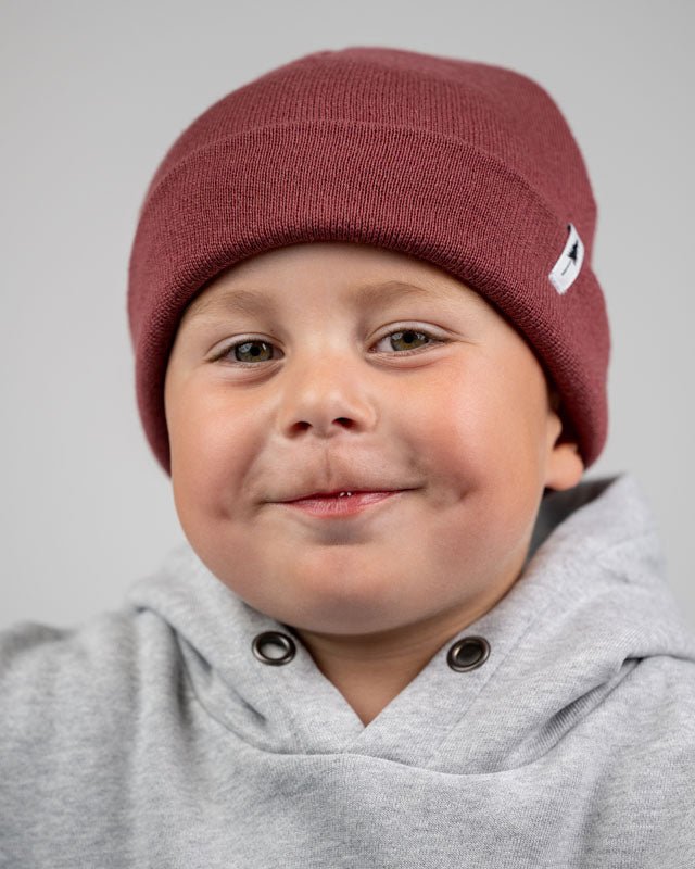NIKIN Treeanie Kids Blush Beanie rosa Baumwolle