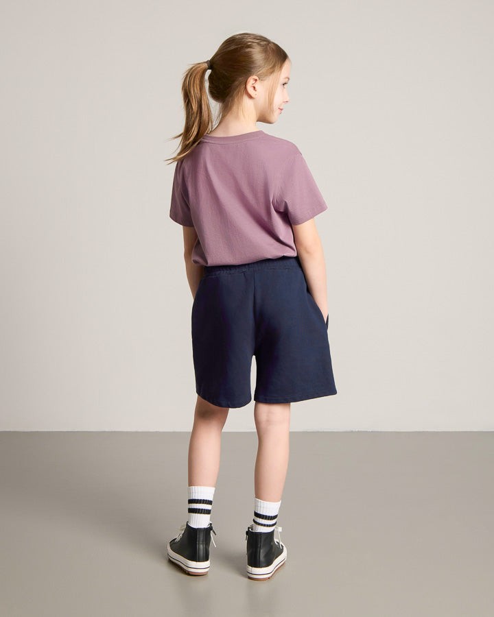 NIKIN TreeShorts Kids Sweatshorts Dark Navy Bio-Baumwolle