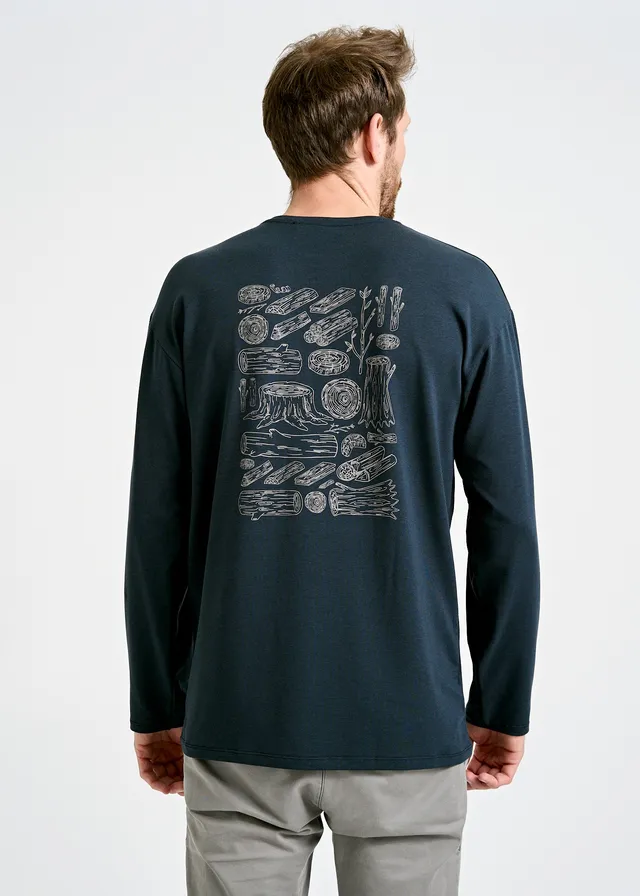 Wijld Chris Longsleeve Herren Holz Overcut Locker