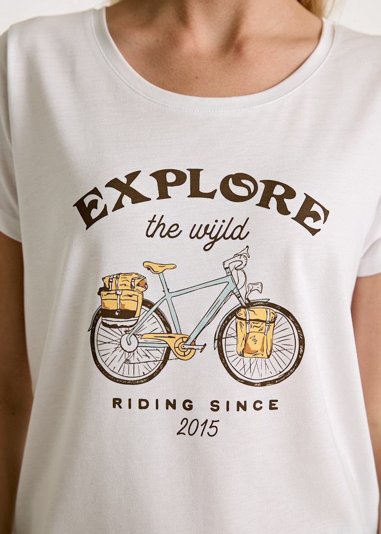 Wijld Woodshirt Lena Explore Damen T-Shirt Lyocell