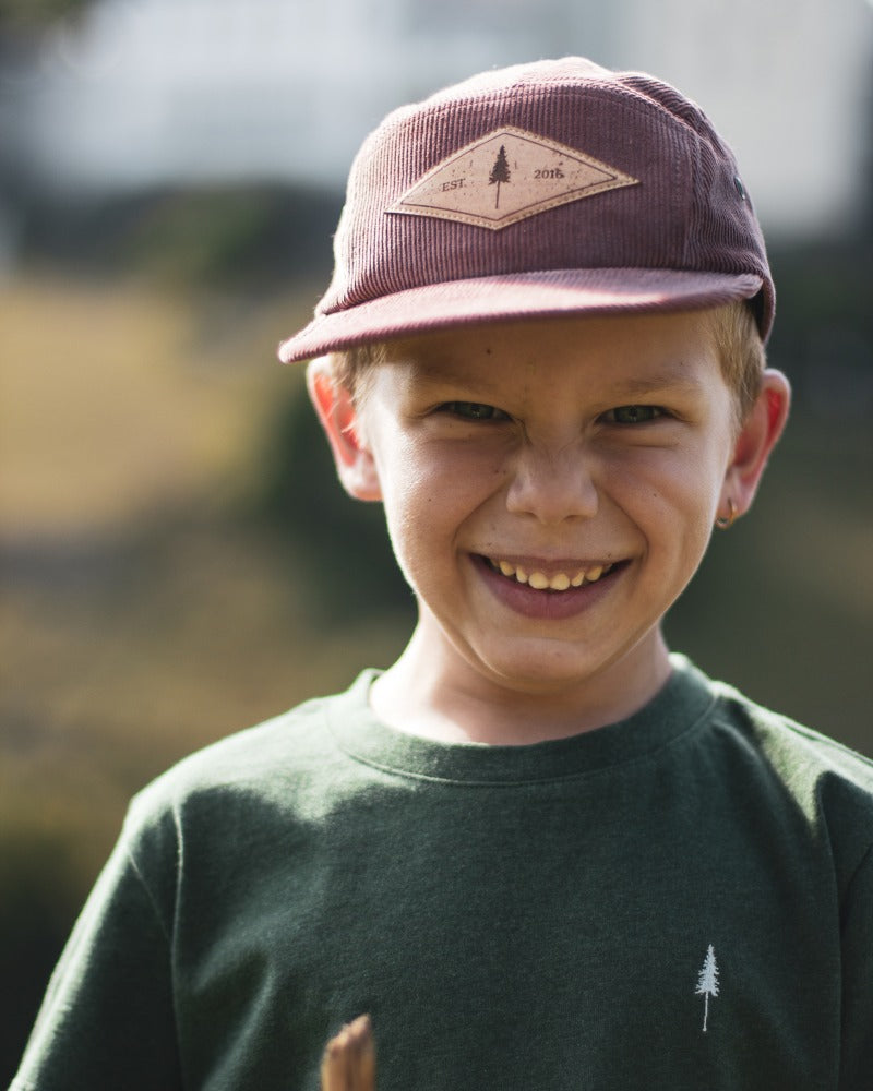 NIKIN TreeCap 5 Panel Cord Kids Cap Chestnut 1-4Y Kord