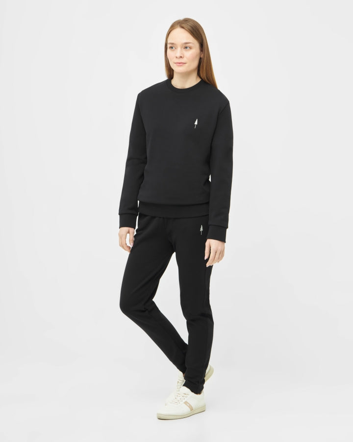 NIKIN TreeSweater Black Sweater Schwarz Bio-Baumwolle