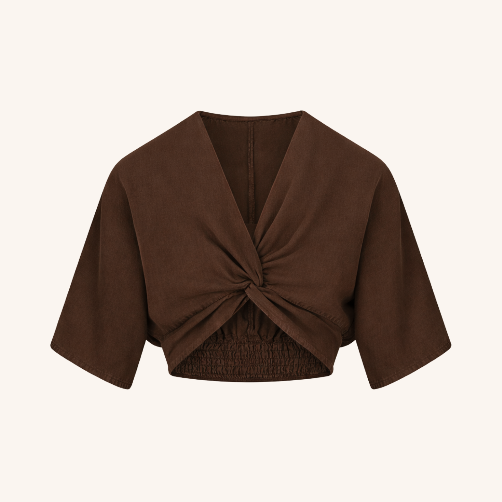 Nordlicht Merit Crop Top Tencel Salbei XS/S