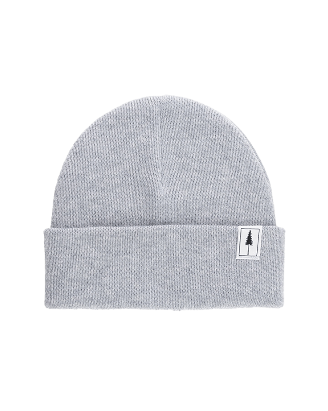 NIKIN Treeanie Light Grey Mel Mütze One Size Baumwolle
