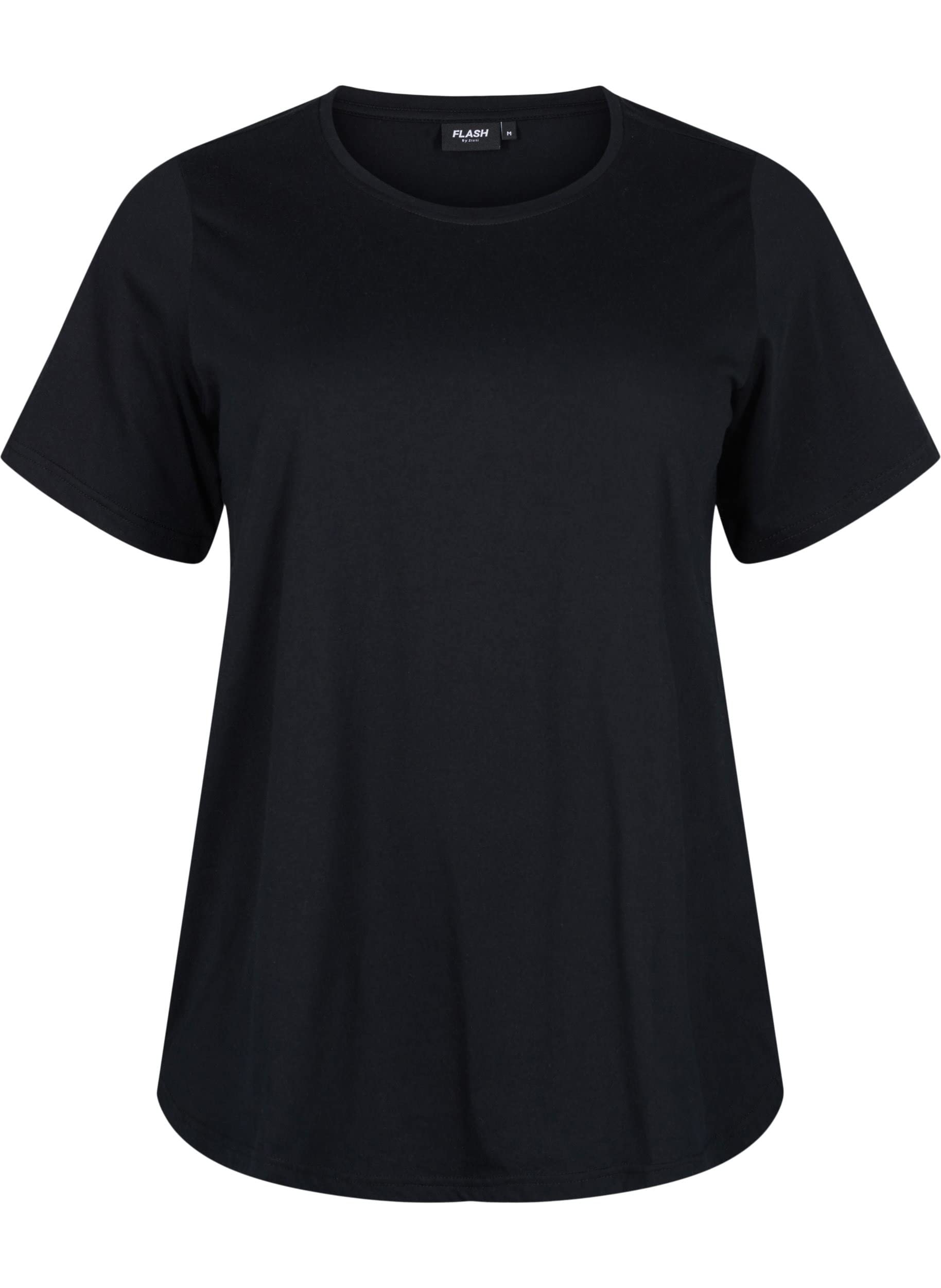 Flash by Zizzi T-Shirt 2er-Pack Rundhals Kurzarm Baumwolle