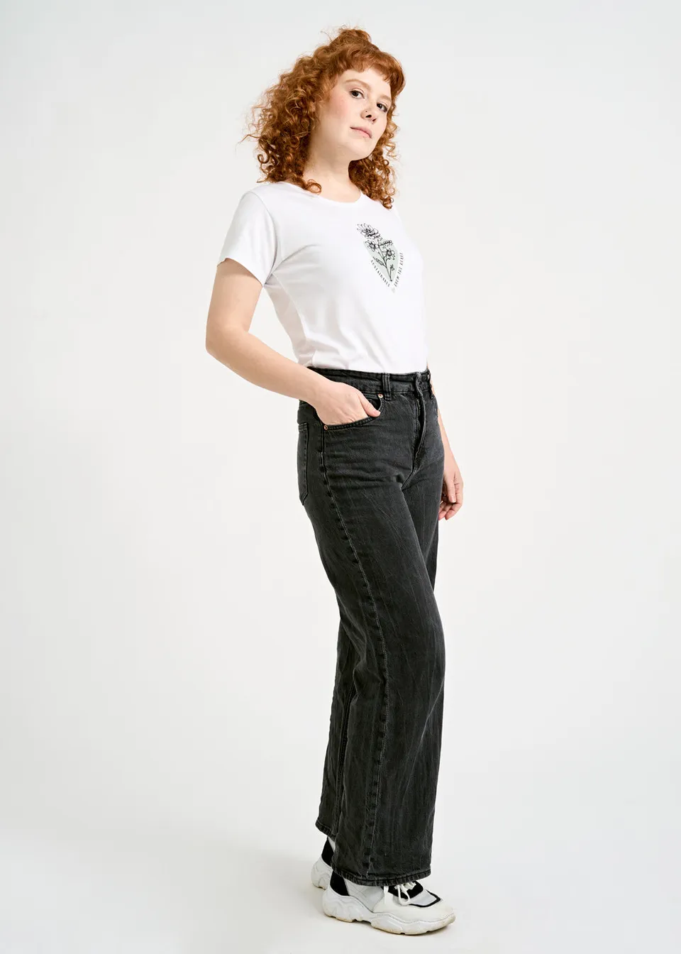 Wijld WoodShirt Sarah Sustainable Heart T-Shirt Bio